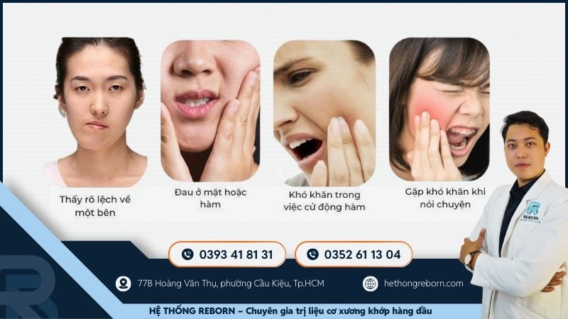 Trì hoãn điều trị lệch hàm gây đau mãn tính, rối loạn khớp, cản trở giao tiếp, mất tự tin